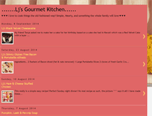 Tablet Screenshot of ljsgourmetkitchen.blogspot.com