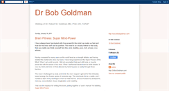 Desktop Screenshot of drbobgoldman.blogspot.com