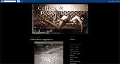 Desktop Screenshot of culturepleasure.blogspot.com