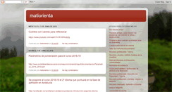 Desktop Screenshot of matiorienta.blogspot.com