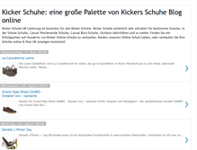 Tablet Screenshot of kicker-schuhe.blogspot.com