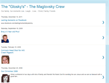 Tablet Screenshot of maglovskyfamily.blogspot.com