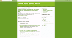 Desktop Screenshot of mental-health-sw.blogspot.com