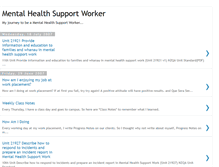 Tablet Screenshot of mental-health-sw.blogspot.com