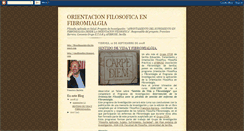 Desktop Screenshot of filosofiaparafibromialgia.blogspot.com