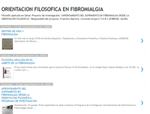 Tablet Screenshot of filosofiaparafibromialgia.blogspot.com