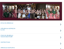 Tablet Screenshot of bibliografiaestrategiaspedagogicas.blogspot.com