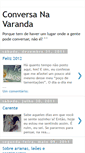 Mobile Screenshot of conversa-na-varanda.blogspot.com