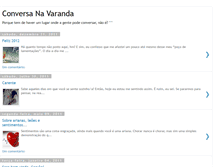 Tablet Screenshot of conversa-na-varanda.blogspot.com