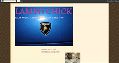 Desktop Screenshot of lambochick.blogspot.com