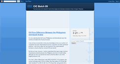 Desktop Screenshot of cicbatch89.blogspot.com
