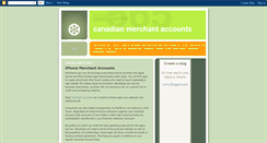 Desktop Screenshot of canadamerchantaccount.blogspot.com