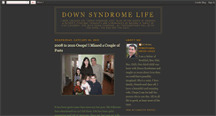 Desktop Screenshot of downsyndromelife.blogspot.com