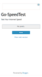 Mobile Screenshot of go-speedtest.blogspot.com