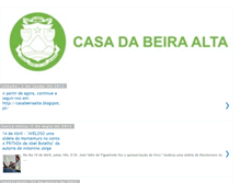 Tablet Screenshot of casadabeiraalta.blogspot.com