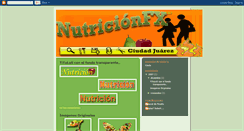 Desktop Screenshot of nutricionfx.blogspot.com