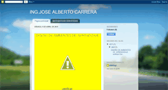 Desktop Screenshot of ingjosealbertocarrera.blogspot.com