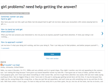 Tablet Screenshot of girlproblems101.blogspot.com