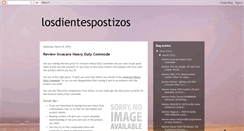 Desktop Screenshot of losdientespostizos.blogspot.com