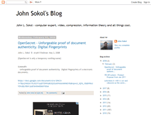 Tablet Screenshot of johnsokol.blogspot.com