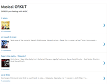 Tablet Screenshot of musicalorkut.blogspot.com