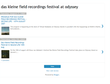 Tablet Screenshot of odysseysounds.blogspot.com