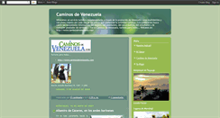 Desktop Screenshot of caminosdvenezuela.blogspot.com