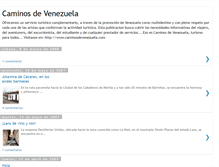 Tablet Screenshot of caminosdvenezuela.blogspot.com