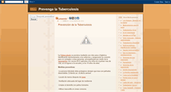 Desktop Screenshot of prevengalatuberculosis.blogspot.com