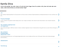 Tablet Screenshot of kamilasliwa.blogspot.com
