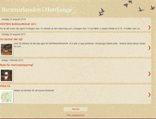 Tablet Screenshot of barnmarknaden.blogspot.com