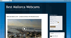 Desktop Screenshot of mallorcawebcam.blogspot.com