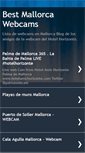 Mobile Screenshot of mallorcawebcam.blogspot.com