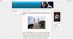 Desktop Screenshot of keralachurch.blogspot.com