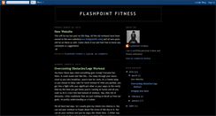 Desktop Screenshot of flashpointfitness.blogspot.com