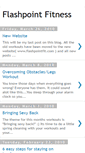 Mobile Screenshot of flashpointfitness.blogspot.com