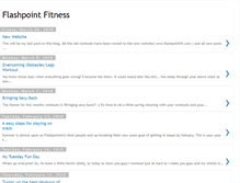 Tablet Screenshot of flashpointfitness.blogspot.com