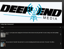 Tablet Screenshot of deependmedia.blogspot.com