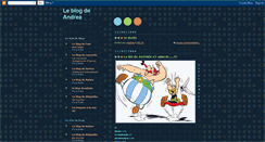 Desktop Screenshot of leblogdeandrea.blogspot.com