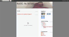 Desktop Screenshot of maltratadamujer.blogspot.com