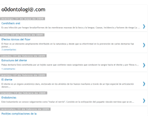 Tablet Screenshot of odontocom.blogspot.com