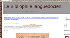 Desktop Screenshot of bibliophilelanguedocien.blogspot.com