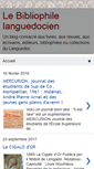Mobile Screenshot of bibliophilelanguedocien.blogspot.com