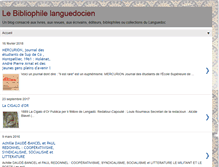 Tablet Screenshot of bibliophilelanguedocien.blogspot.com