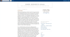 Desktop Screenshot of johnjensensgoal.blogspot.com