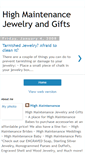 Mobile Screenshot of highmaintenancejewelry.blogspot.com