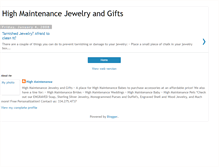 Tablet Screenshot of highmaintenancejewelry.blogspot.com