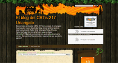 Desktop Screenshot of cbtis217-uriangato.blogspot.com