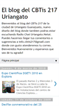 Mobile Screenshot of cbtis217-uriangato.blogspot.com