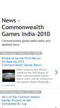 Mobile Screenshot of commonwealth-games-india2010.blogspot.com